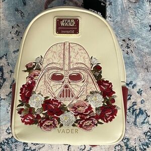 Loungefly Star Wars Cream and Red Backpack